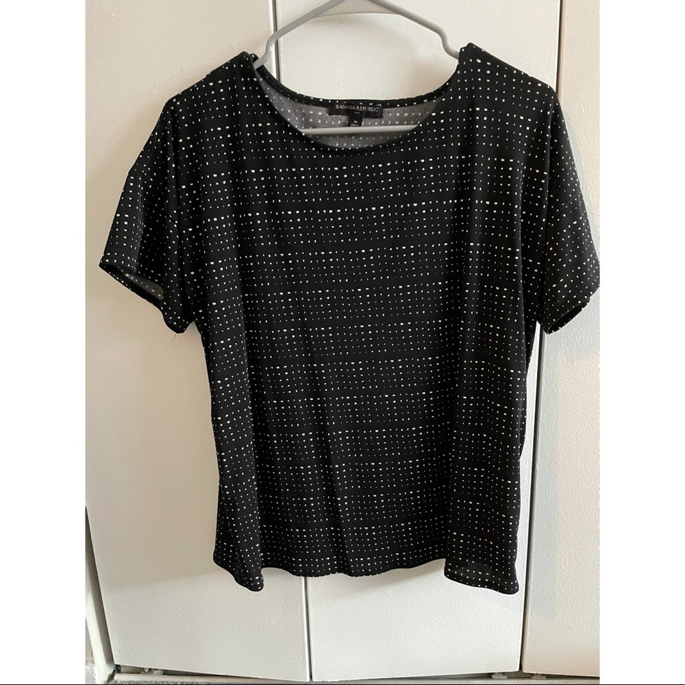 3/$30 NWOT Banana republic short sleeve blouse